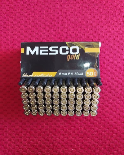 MESCO GOLD KURUSIKI MERMİSİ 9MM